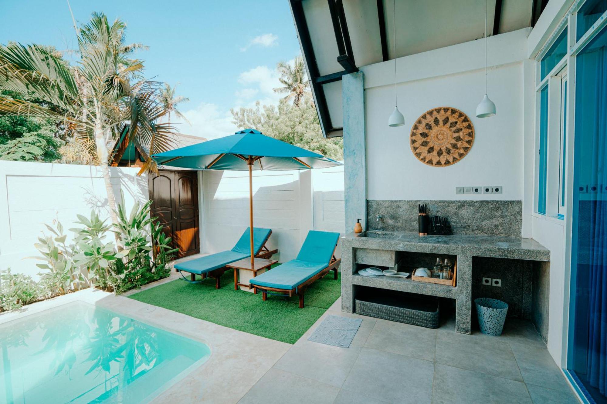 Atties Villa Gili Air Exteriér fotografie